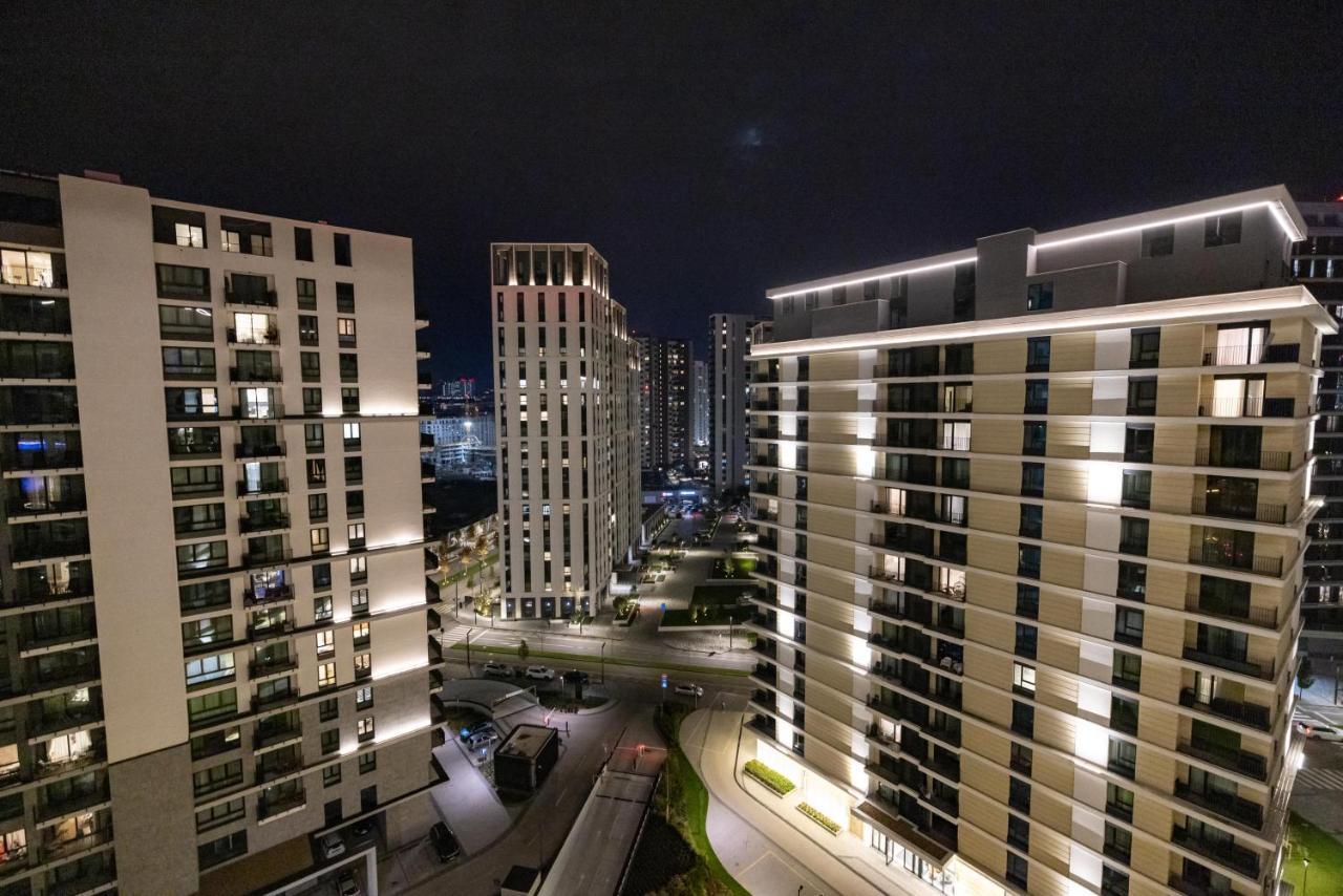 Belgrade Waterfront Cozy Symphony 2 Apartment Sajmiste ภายนอก รูปภาพ