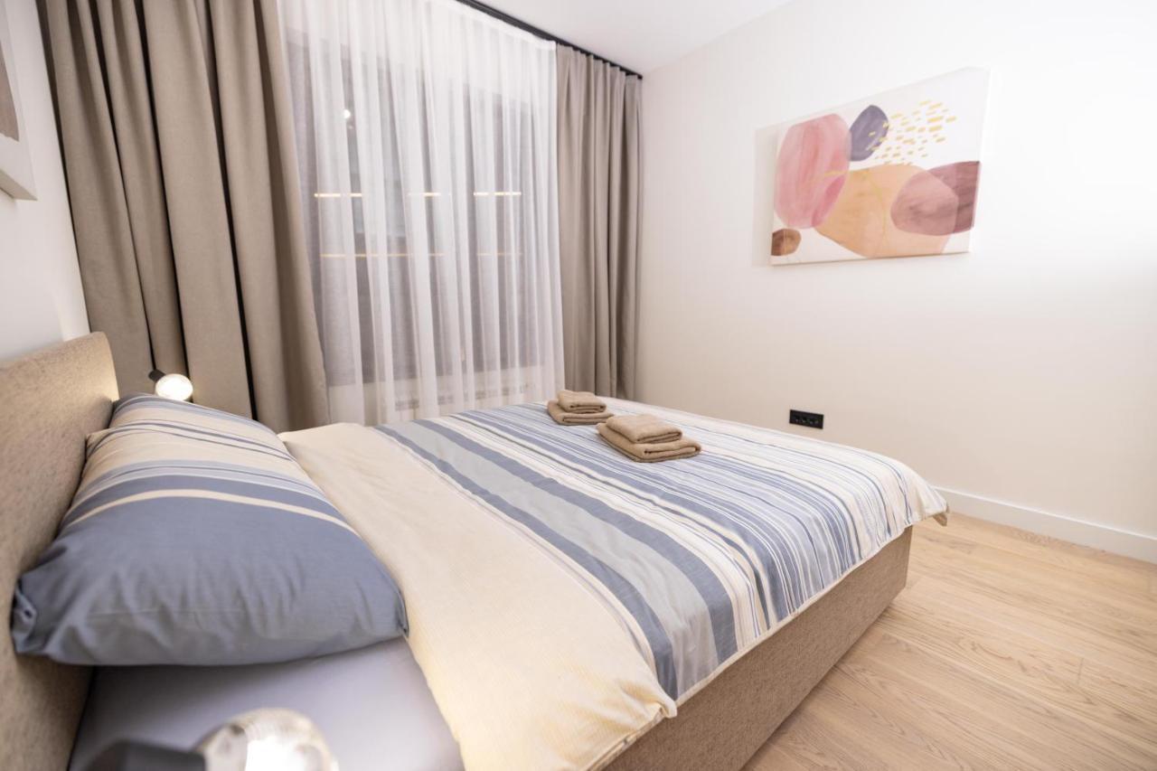 Belgrade Waterfront Cozy Symphony 2 Apartment Sajmiste ภายนอก รูปภาพ